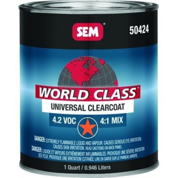 Sem Products UNIV CLEARCOAT 4.2 VOC 4:1 MIX QT SE50424